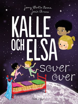 cover image of Kalle och Elsa sover över